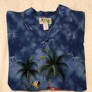 Hawaiian Parrot Shirt